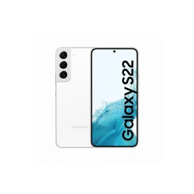 Afbeelding van Refurbished Samsung Galaxy S22 5G 128GB Wit (Dual Sim)