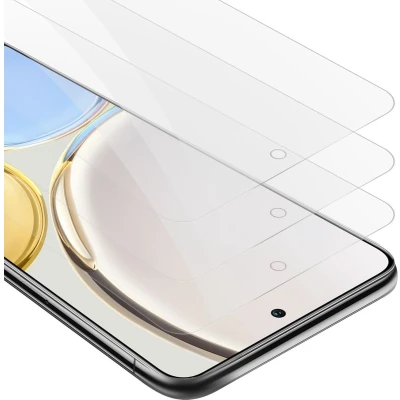 Afbeelding van Cadorabo 3x Screenprotector geschikt voor Honor MAGIC 4 LITE Beschermende Pantser Film in KRISTALHELDER Getemperd (Tempered) Display beschermend glas 9H hardheid met 3D Touch