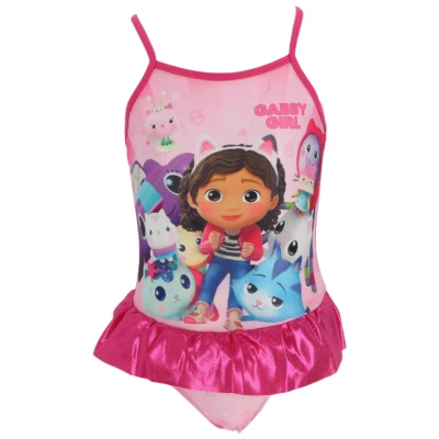 Afbeelding van Gabby&#039;s Dollhouse Badpak Maat 3/4 Jaar 8721122785621
