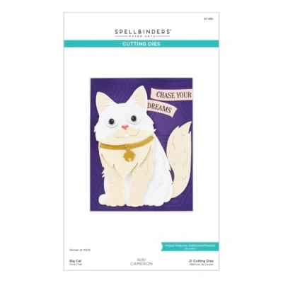 Afbeelding van Spellbinders Big Cat Etched Dies (S7 250)