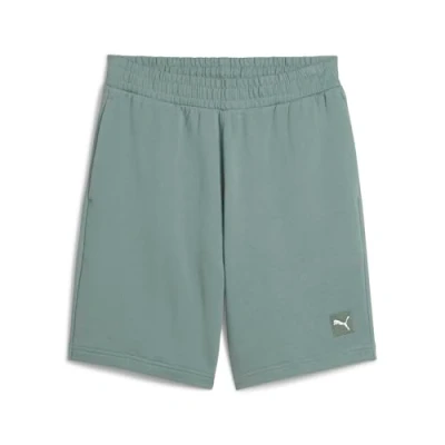 Afbeelding van Puma Elevated Shorts, Heren, Maat: Small, Green moon