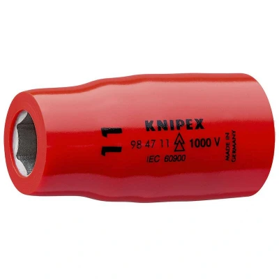 Image de KNIPEX 98 47 11 clé à douille pour vis six pans creux avec carré intérieur 1/2&quot; 54 mm