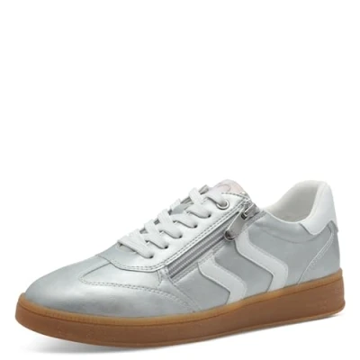 Afbeelding van Marco Tozzi Damessneakers 2 23739 44 Damessneakers, zilver.