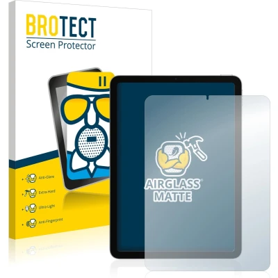 Afbeelding van BROTECT AirGlass Matte kogelwerende glasfolie (1 Stuk, IPad Air 4 WiFi Cellular 2020 (4e generatie)), Tablet beschermfolie