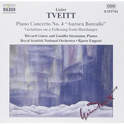 Afbeelding van Royal Scottish National Orchestra, Bjarte Engeset Tveitt: Piano Concerto No.4 &#039;Aurora Borealis&#039; (CD)