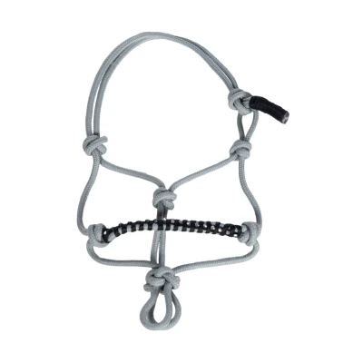 Image de HKM Licol en Corde Hobby Horsing Gris