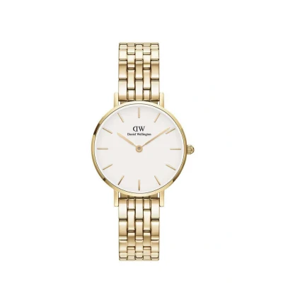 Afbeelding van Daniel Wellington dames Petite Link horloge DW00100614 in de kleur Goud