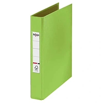 Afbeelding van Rexel Ordner A5, groen, 25 mm, 2 O ringen, keuze 2115561
