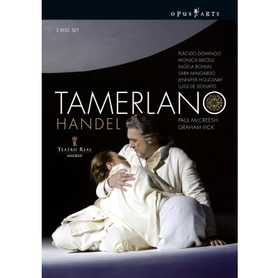 Afbeelding van Domingo/Bacelli/Bohlin/Teatro Real Tamerlano (3 DVD)