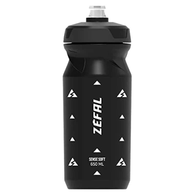 Image de ZEFAL Mixte Sense Soft 65 Bidon Velo, Noir, 650 ml EU