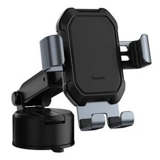 Afbeelding van Baseus Tank Gravity Raam/Dashboard Telefoonhouder met Zuignap Zwart
