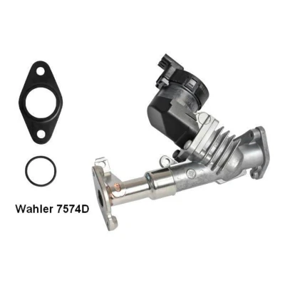 Afbeelding van WAHLER 7574D/1 EGR klep Electrisch Met pakkingen BMW: 3 Touring, 1 Hatchback, Saloon