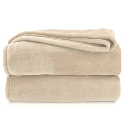 Afbeelding van Fashion&amp;Joy Type 380 Knuffeldeken, flanel, zeer zacht, premium kwaliteit, onderhoudsvriendelijk, pluisvrij, verkrijgbaar in 2 maten, geteste Ökotex