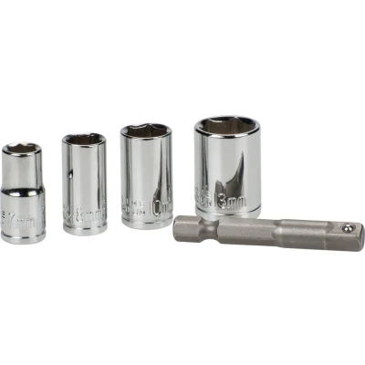 Afbeelding van KWB Dopsleutelset met adapter, 5 delig