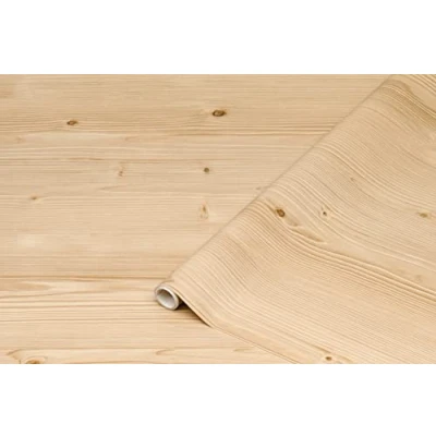 Afbeelding van d c fix Jura Plakfolie meubelfolie grenenhoutlook 45 cm x 2 m zelfklevende decoratiefolie voor keukenmeubels, vensterbank, kastfronten, tafel, grenenhoutfolie shabby chic