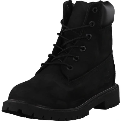 Afbeelding van Timberland 6 IN Premium WP BOOT Veterboots voor kinderen, Maat: 37.5, Black Nubukleer