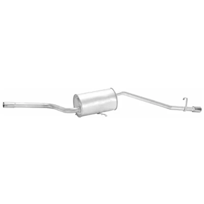 Afbeelding van HELLA 8LD 366 028 661 Einddemper Achter Met aanbouwdelen