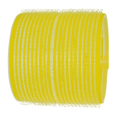 Afbeelding van Comair Kleefrollers Jumbo 66mm geel 6st