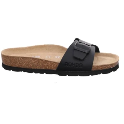 Afbeelding van Rohde Alba Pantoffels voor dames, Zwart 90