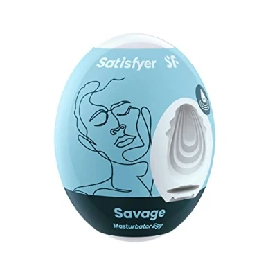 Afbeelding van Satisfyer Masturbator Egg Savage