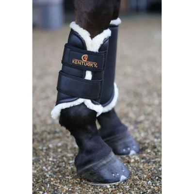 Afbeelding van Kentucky Turnout Boots Voorbenen Black Full