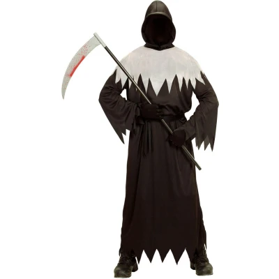 Afbeelding van WIDMANN Horror reaper kostuum voor kinderen 158 (11 13 jaar)