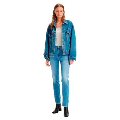 Image de Levi&#039;s 724 Jeans femme taille haute, coupe droite, 32W / 32L
