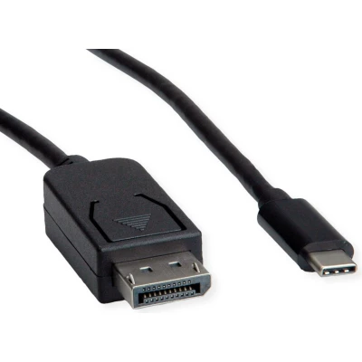 Afbeelding van ROLINE USB type C DisplayPort adapterkabel, v1.4, M/M, 1 m