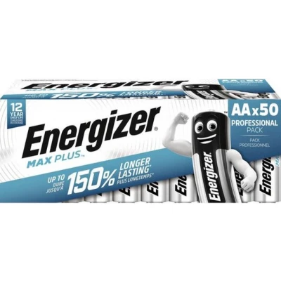 Afbeelding van Batterij Energizer Max Plus 50xAA alkaline
