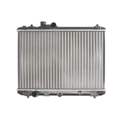 Afbeelding van THERMOTEC D78016TT Radiateur Aluminium voor voertuigen met/zonder airco 375 555 23 Handgeschakeld Koelribben mechanisch gelast SUZUKI: SWIFT 3
