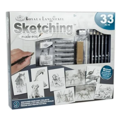 Afbeelding van Royal &amp; Langnickel Art Adventure Sketching Made Easy Potlood