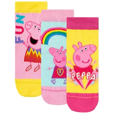 Afbeelding van Peppa Pig Sokken met 3 stuks meisjes, Meerkleurig
