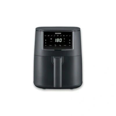 Afbeelding van Severin FR 2461 Airfryer 4 l 1300 W Timerfunctie, Met display Zwart
