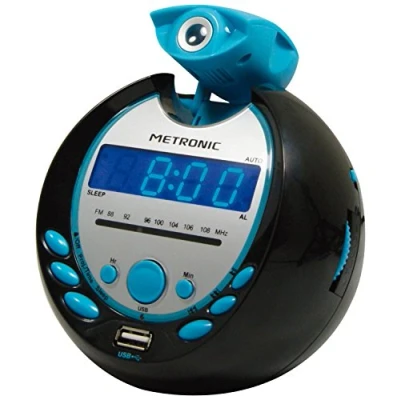 Image de Metronic sportsman radio réveil avec projection de lheure