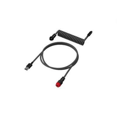 Image de Câble torsadé USB C HyperX gris noir