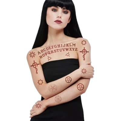 Afbeelding van SMIFFY&#039;S Volwassen ouija tatoeages