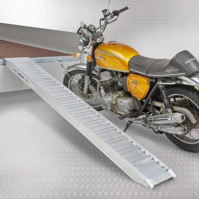Afbeelding van Aluminium oprijplaat auto 240 cm 1.5 ton