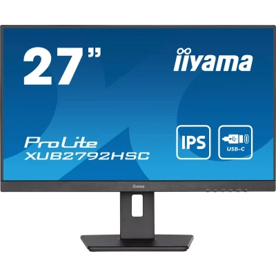 Afbeelding van Iiyama ProLite XUB2792HSC B5 LCD monitor Energielabel E (A G) 68.6 cm (27 inch) 1920 x 1080 Pixel 16:9 4 ms HDMI, DisplayPort, Hoofdtelefoon (3.5 mm