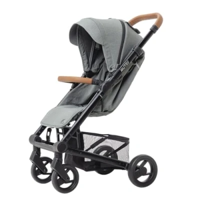 Afbeelding van Mutsy Nexo kinderwagen Mosgrijs Zilveren frame