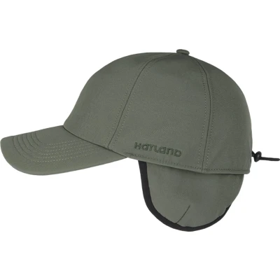 Afbeelding van Hatland Branco Softshell baseball cap met oorflappen Groen Large