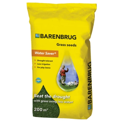 Afbeelding van Barenbrug Graszaad Water Saver (Dry &amp; Strong) Met Coating 5 KG 250 M²