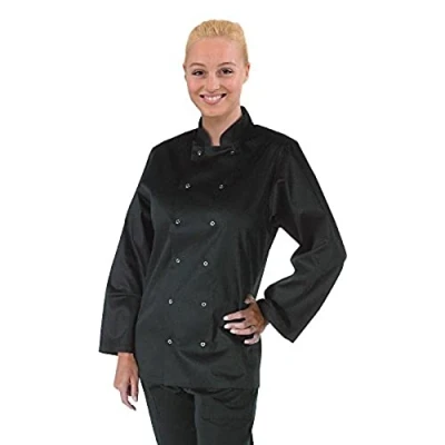 Afbeelding van Whites Vegas unisex koksbuis lange mouw zwart XL