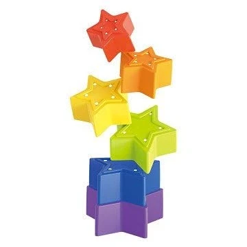 Afbeelding van Little Stars Stapeltoren Ster 6 delig