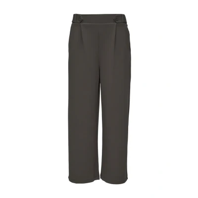 Afbeelding van QS Culotte Broek, Dames, Maat: 34, Anthrazit