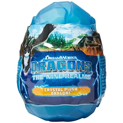 Afbeelding van Dreamworks Dragons The Nine Realms Surprise knuffel ei 7.5 cm groot Verzamel ze allemaal Hoe Tem je een Draak