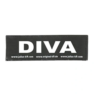 Afbeelding van Julius K9 label Diva (20mm x 80mm)