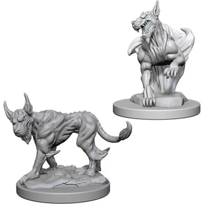 Afbeelding van D&amp;D Nolzur&#039;s Marvelous Miniatures Blink Dogs 2 miniaturen