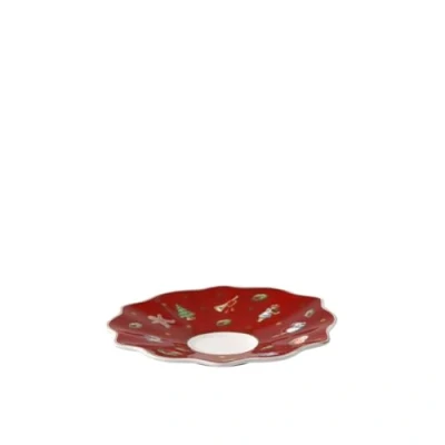 Afbeelding van Villeroy &amp; Boch Schotel Toy&#039;s Delight Rood ø 13 cm
