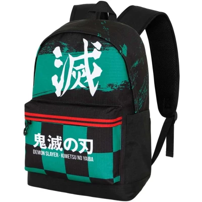 Afbeelding van Karactermania Demon Slayer Sutoriku PLUS HS Rugzak Backpack Zwart en Groen