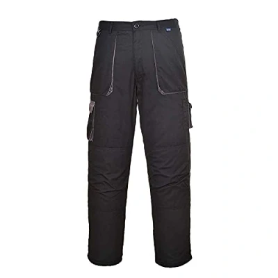 Afbeelding van Portwest Texo Contrast Broek maat XXL, BlackT